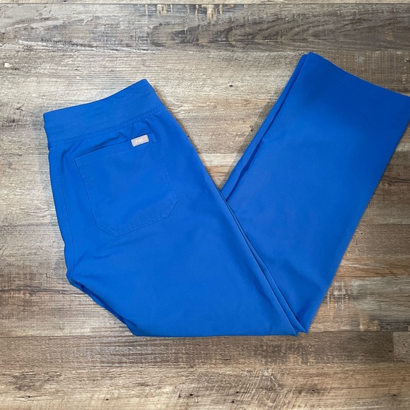 FIGS Livingstone Basic Scrubs, Royal Blue, Small, Petite - Picture 5 of 14